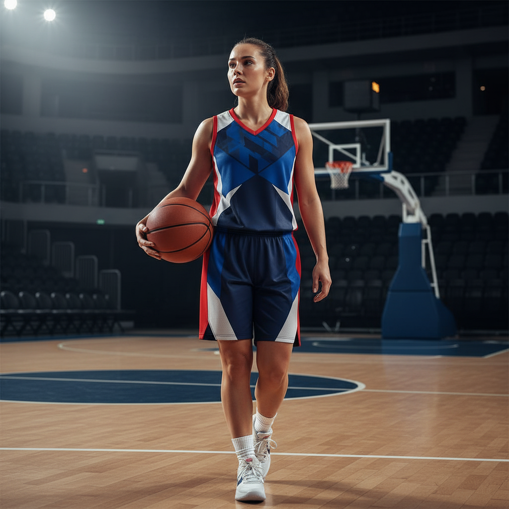 Women’s Custom Basketball Uniform - Image 2